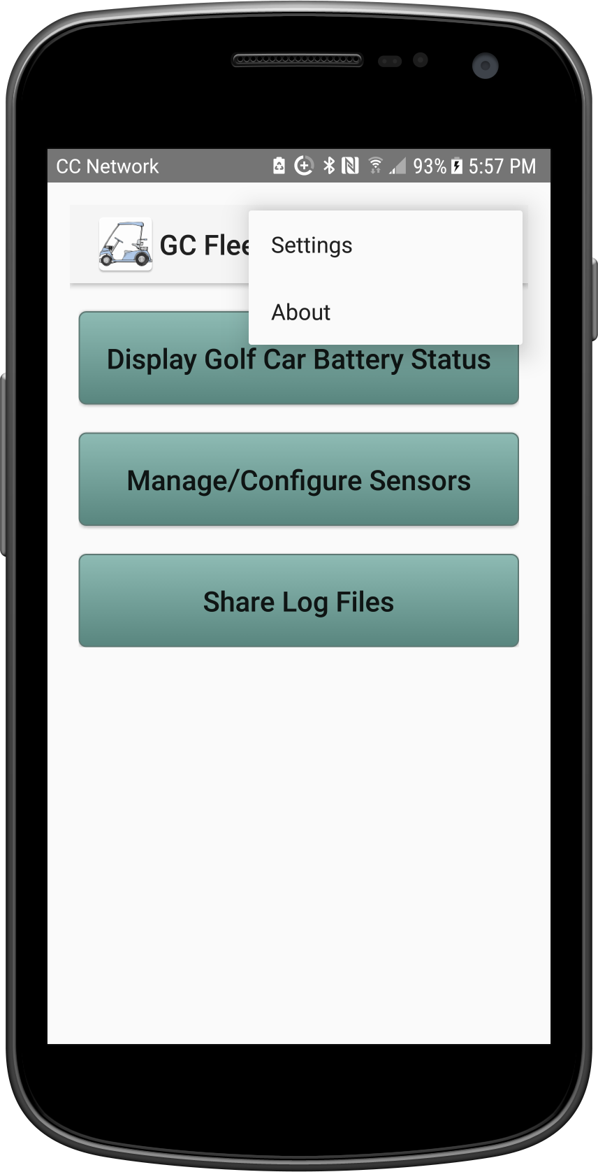 Main Menu-Settings
